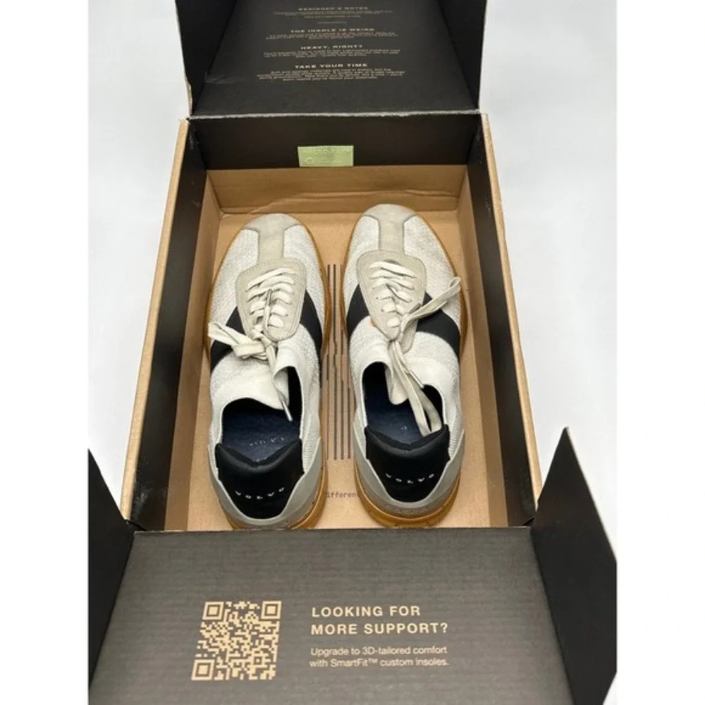 KOR Casca Knit Stone White Gum Mens Sneakers Size 11.5 Casual Shoes‎